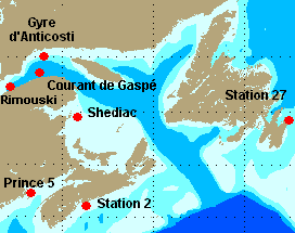 AZMP Stations Map