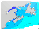 Carte de la côte Est du Canada